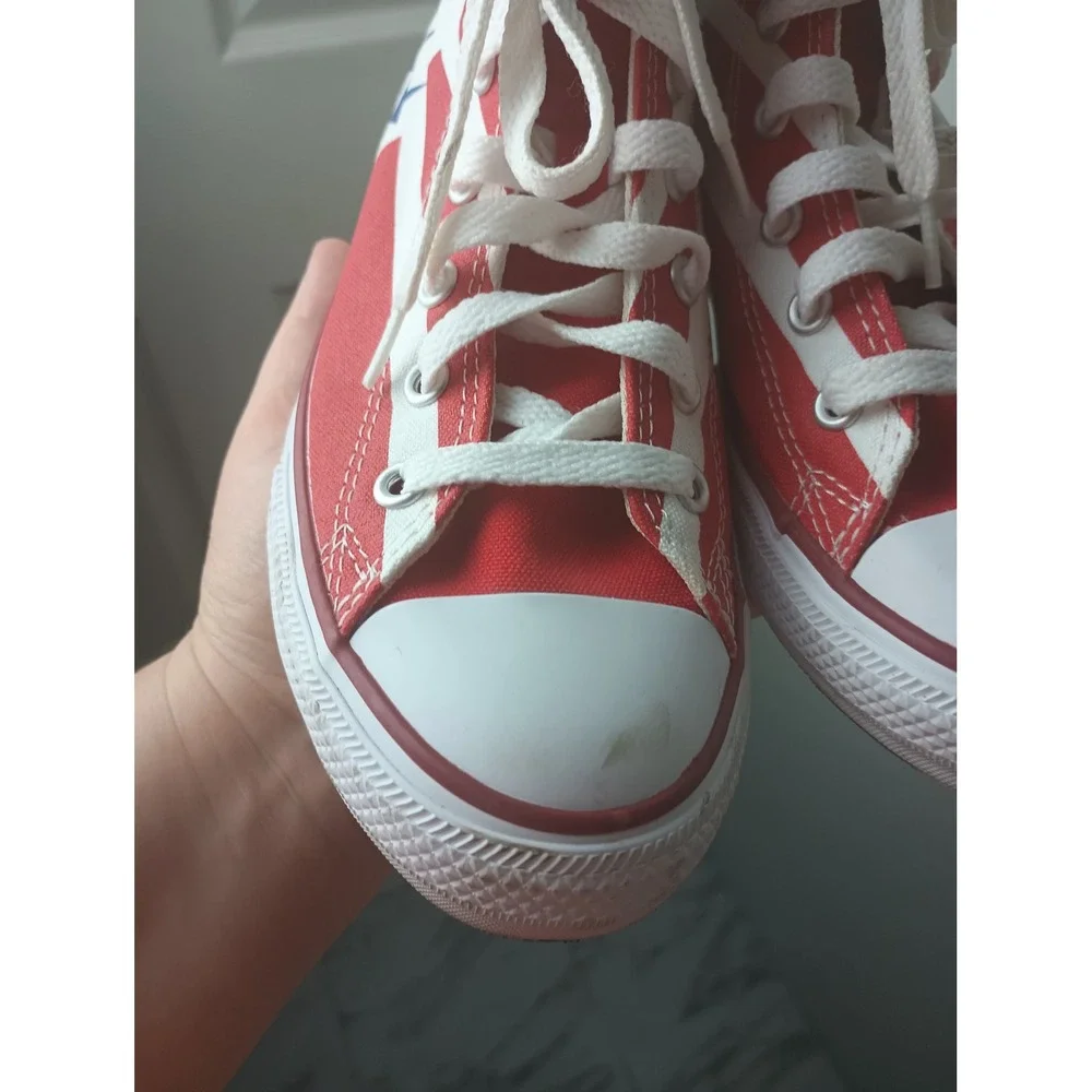 Converse Chuck Taylor All Star High Top Americana Flag Stars Stripes Kids Shoes‎